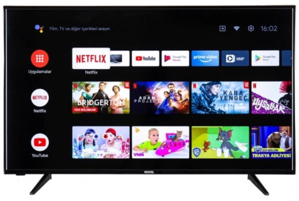 VESTEL 50UA9500 50'' 4K ANDROID TV A Sınıfı (Revizyonlu)