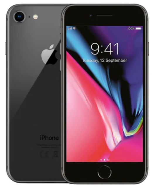 iPhone 8 64 GB Siyah A Sınıfı (Yenilenmiş)